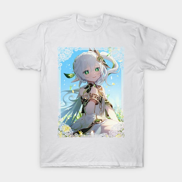 Adorable Nahida - Genshin Impact T-Shirt by SaucyBandit